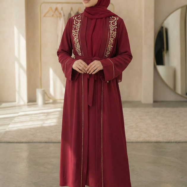 ABAYA SHAGHAF (2 Piéce)